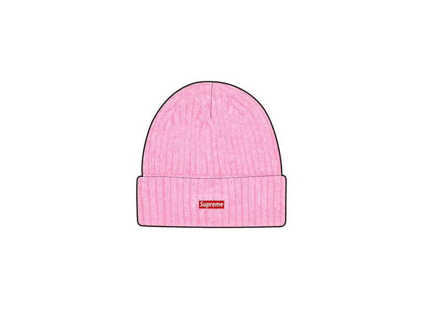 Bonnet rose surteint Supreme (25SS)