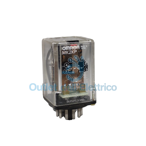 OMRON MK2KP12DC-114758 RELE' RITENUTA MAGNETICA 2 SPDT 5A 12VDC, TERM INN