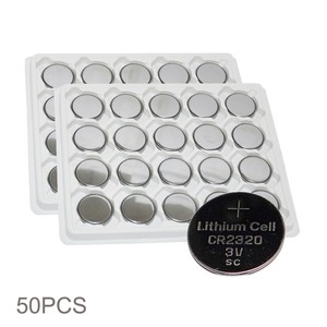 50pcs-CR2320-BR2320-2320-3V-Lithium-Button-Coin-Cell-Battery-Batteries-PKCELL