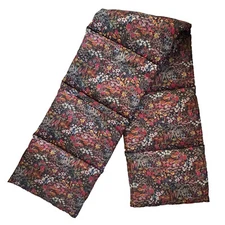 J. CREW Puffer Pull-Through Scarf Liberty Print Floral Primaloft Filled NEW