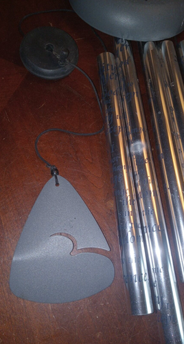Serenity Prayer wind chimes Sonnet Wind Bells 30" x 7" - Picture 7 of 8