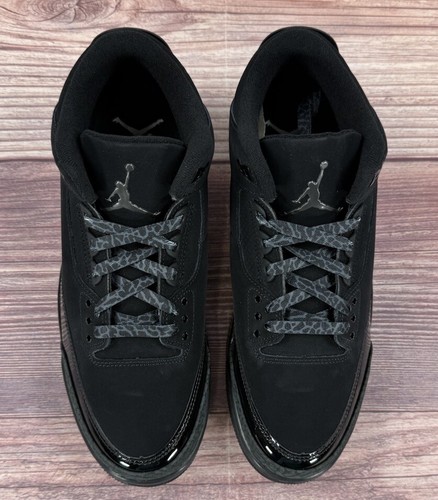 Air Jordan 3 Retro 'Black Cat' 2025 New CT8532-001 Sz 9 Men’s US - Bild 2 von 10