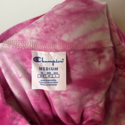 Champion Damen High Waist Pink Tie Dye Leggings Barbie Freizeit Gr. M - Bild 5 von 8