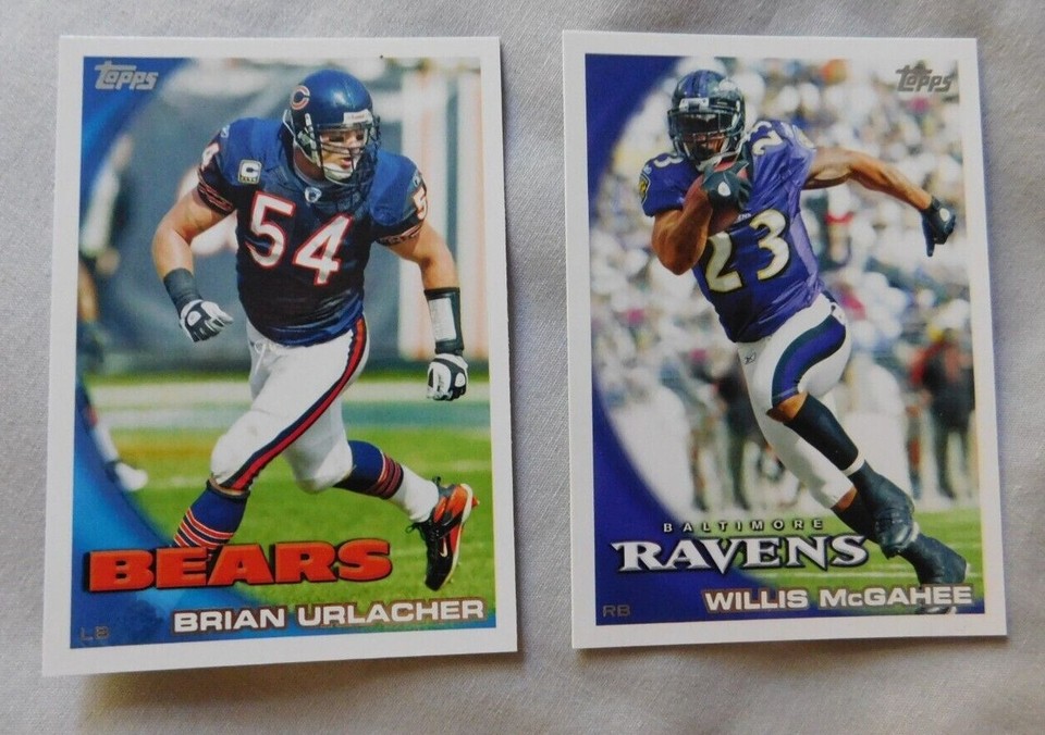 2010 Topps Football Card #1-200 Football Card Pick one