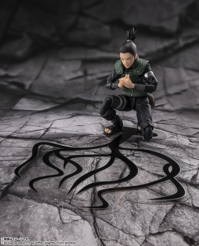 S.H.Figuarts Naruto Shikamaru Nara Brilliant Strategist TAMASHII NATIONS JPN New - Picture 11 of 20
