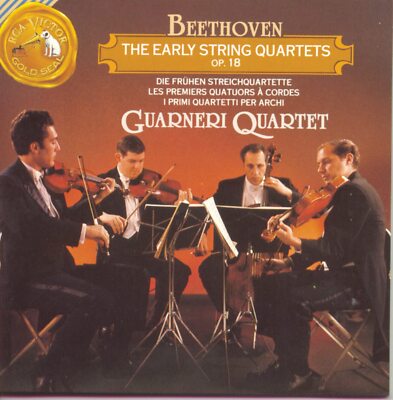 Beethoven: The Early String Quartets Op. 18 3 Disc Audio CD NEW