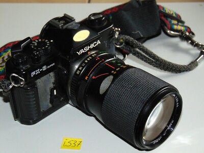 Yashica FX-3 Super Spiegelreflexkamera Lens Objektiv Yashica ML ZOOM 35-105mm 3,