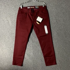 NEW 5.11 TACTICAL Women's Size 14P Short Red Skinny Leg Defender Pants