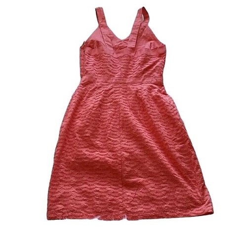 Old Navy Coral lace lined coastal sundress NWT's Size 0 - Picture 2 of 10