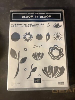 Stampin Up Bloom By Bloom Photopolymer Stamp Set 148820
