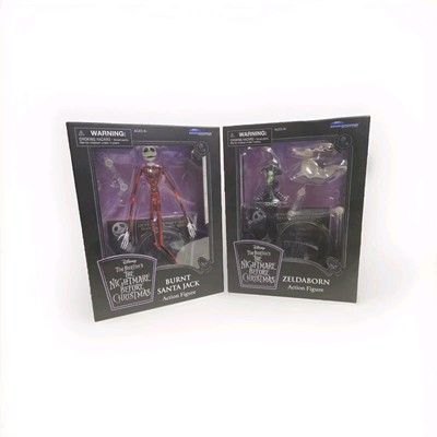DIAMOND SELECT TOYS The Nightmare Before Christmas Burnt Santa Jack ZERO WITCH