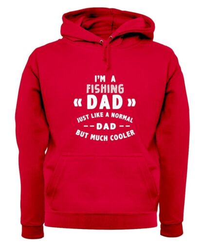 I'm A Fishing Dad - Bluza z kapturem / sweter dla dorosłych - Rybak Rybak Dzień Ojca Tata - Zdjęcie 1 z 23