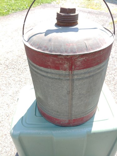 Vintage Collectable Cannon Ball Ware Cooler 5 Gallon Galvanized Water Jug USA - Picture 6 of 14