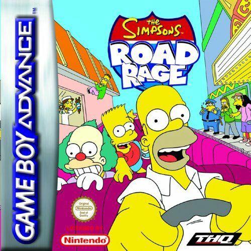 Simpsons Road Rage (Gameboy Advance) *NO BOX NO MANUAL*