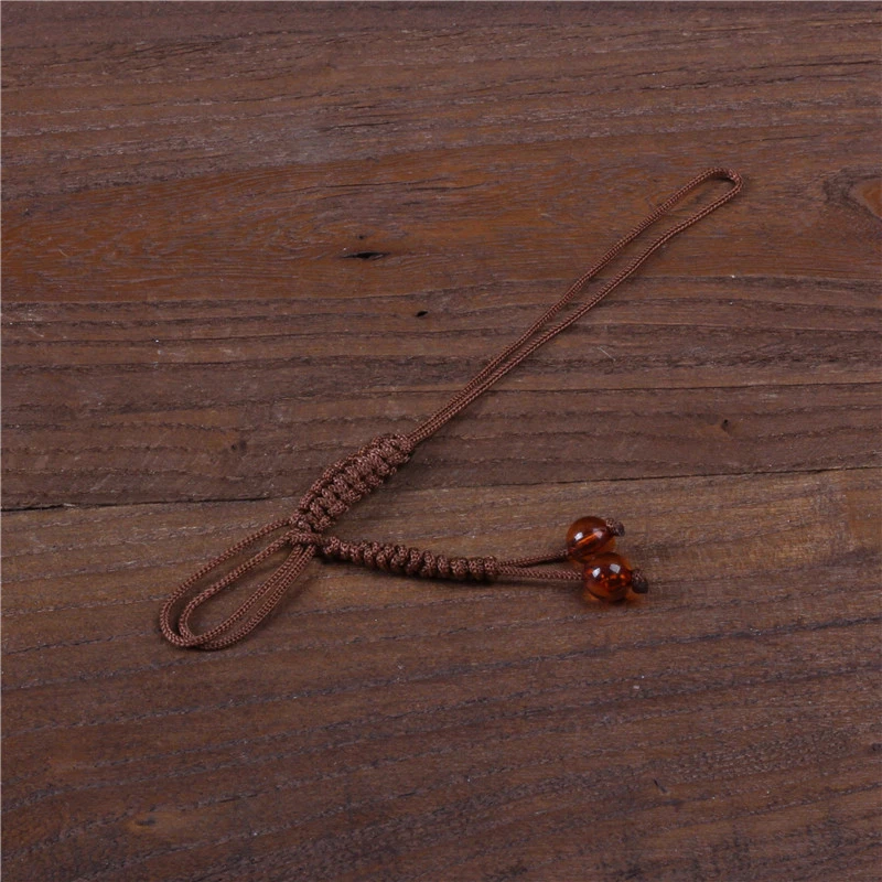 Lote de 4 cuerdas para olla con cuentas para olla cuerdas hechas a mano conectar tapa de tetera Foto 3 de 4