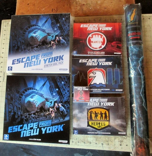 Escape From New York Board Game, Not A Fool Pledge PLUS President Mini