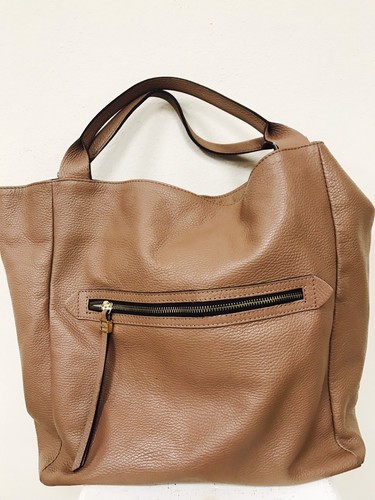 Bolso de Mano Gianni Chiarini Hecho Italia de Cuero Grande Diseñador eBay