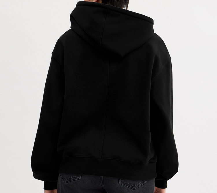 Matin Kim X Coach Logo Embroidery Hoodie Black Korea 100 Matin Kim X Coach Logo Embroidery Hoodie Black Korea 100