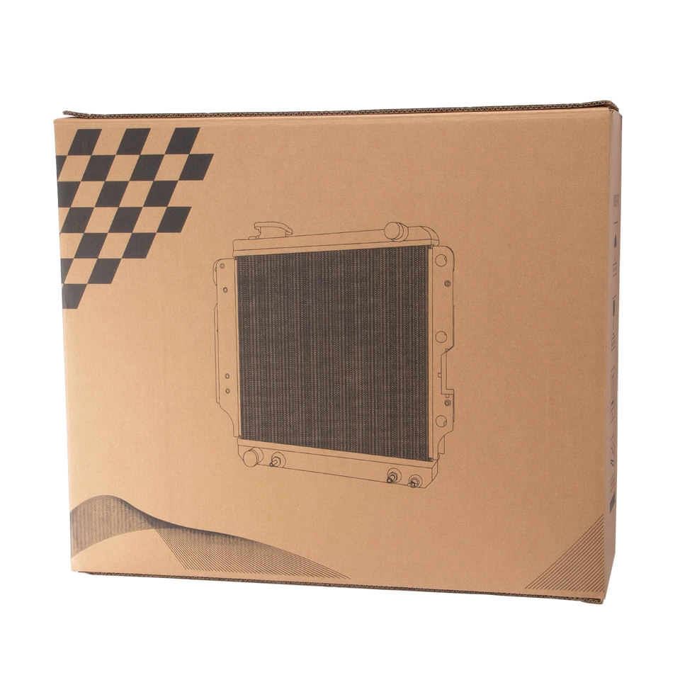 Upgrade Radiator 4 Core Fit 1982-1994 1989 1990 Ford Ranger Pickup 2.3L 4.0L USA - Image 4 of 4