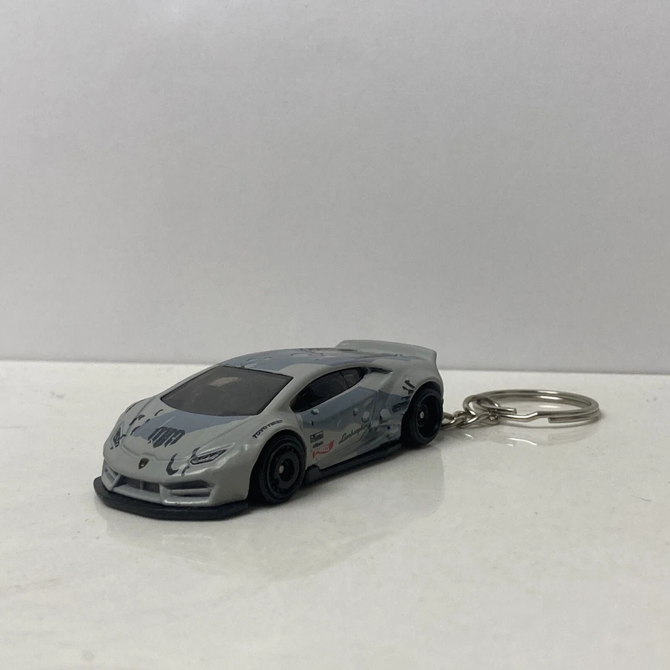 RARE KEY CHAIN GRAY LAMBORGHINI HURACAN CUSTOM LIMITED EDITION 2014 2015-2019 - Image 2 of 2