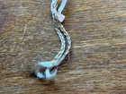 VINTAGE MATTEL BARBIE DOLL ACCESSORY TWO BRAIDED BLONDE PONYTAIL EXTENSIONS PINK
