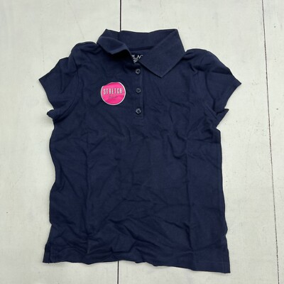 The Children s Place Navy Blue Polo Girls Size Small (5/6) NEW