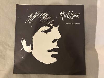 Rare NICK LOWE HALFWAY TO PARADISE (2 non LP tracks) STIFF RECORDS 7'' 45 Germany