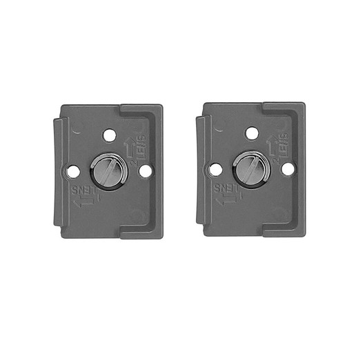 2xGrey QR Quick Release Plate for Manfrotto Tripod 200-PL14 234RC 391RC2 804RC2 - Picture 5 of 5