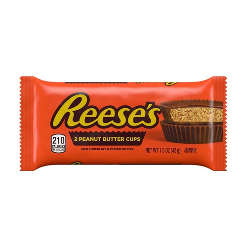REESE'S Milk Chocolate Peanut Butter Cups, Candy Pack Milk Chocolate, 1.5 oz - Bild 1 von 2