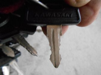 Vintage Kawasaki OEM Factory Pre Cut Motorcycle Key # 193 | eBay