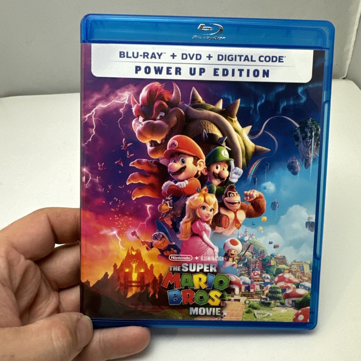 The Super Mario Bros. Movie (Blu-Ray + DVD) DVDs
