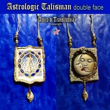 Astrology Talisman Necklace Pendant Amulets Zodiac Horoscope Sign Planets Locket