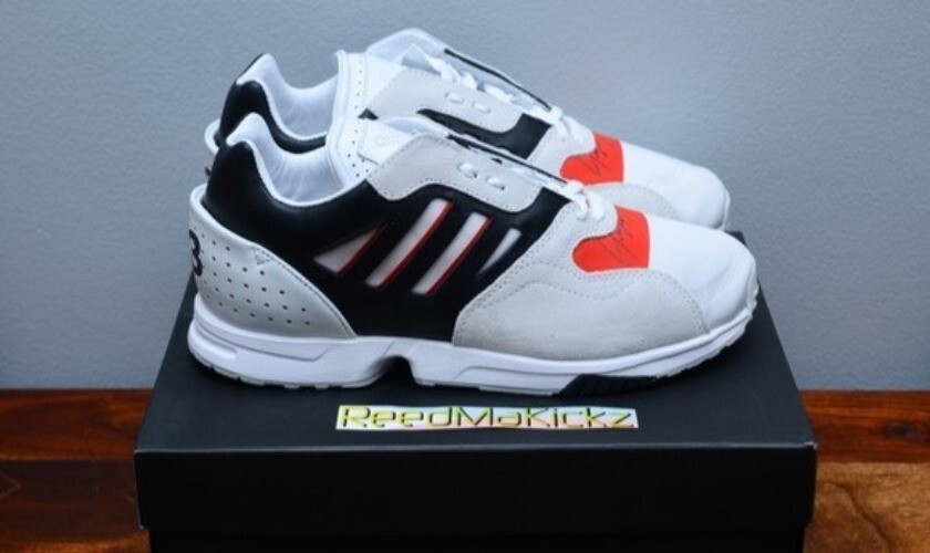 Adidas Y-3 ZX Run White Black Mens 9us G54063 | eBay