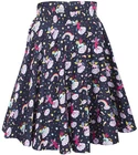 Coastal Babe MAEVE Rainbow Alicorn UNICORN Unicorn Swing Skirt SKIRT Rockabilly