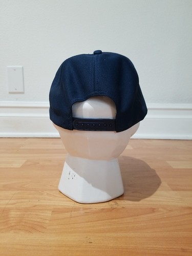 USS Missouri BB-63 Mighty Mo Blue Snapback usato delicatamente vintage - Foto 6 di 8