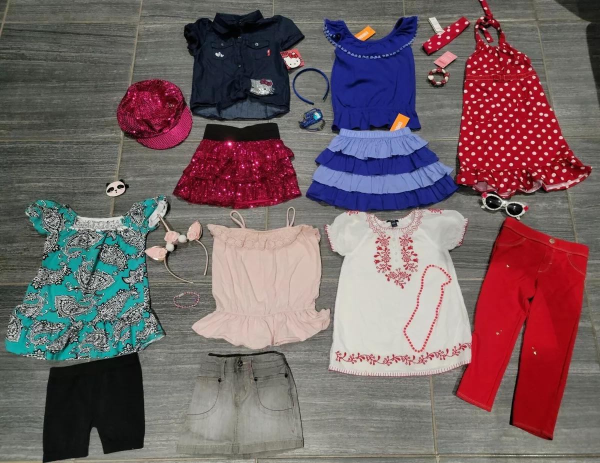 5T Toddler Girl Summer Clothes Lot Gap Gymboree outfit dress 5 School Spring