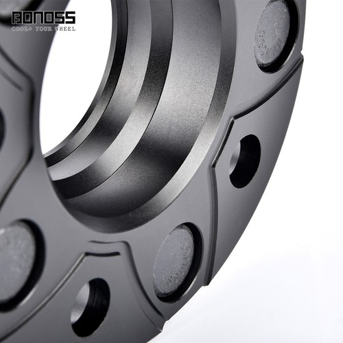 BONOSS 4x25mm For Honda Civic Type R Wheel Spacers 5x4.75" / 5x120 Hub Bore 64.1 - Picture 18 of 22