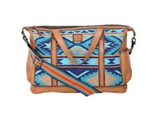 Sts Ranchwear Western Diaper Bag Womens Conceal Leather Blue Sts31822