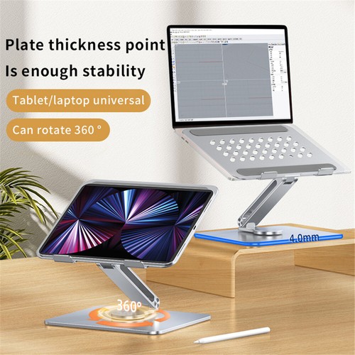 Laptop Stand Ergonomic Portable Adjustable Height Laptop Holder 360° Rotatable - 第 9/14 張圖片