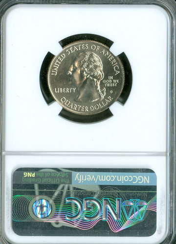 2009 D NORTHERN MARIANAS QUARTER NGC MS67 PQ BUSINESS STRIKE MAC SPOTLESS * - Picture 2 of 2