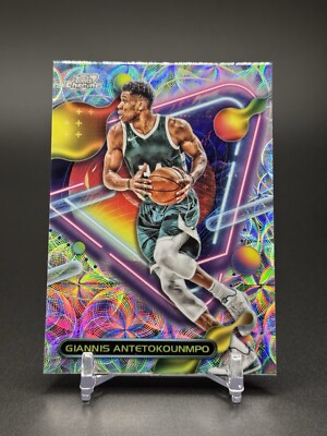 2024 Topps Cosmic Chrome - Giannis Antetokounmpo Nebulus Refractor Bucks #27