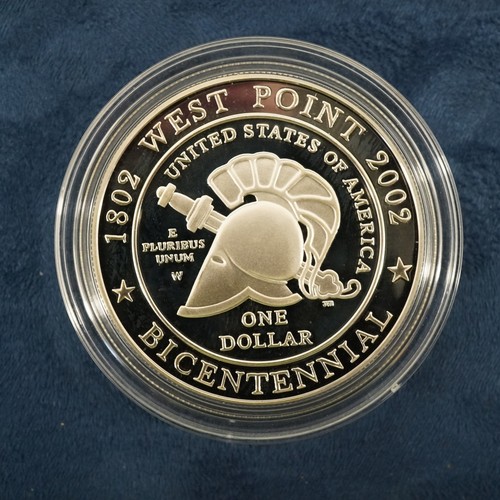 2002 US Mint Military Academy 200th Anniv. Proof Silver Dollar - Free Ship USA - Picture 4 of 7