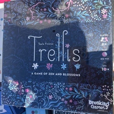 2018 Teale Fristoe TRELLIS: A GAME OF ZEN AND BLOSSOMS, Breaking Games NEW