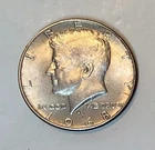 1968 Kennedy half dollar  40% silver coin circulated