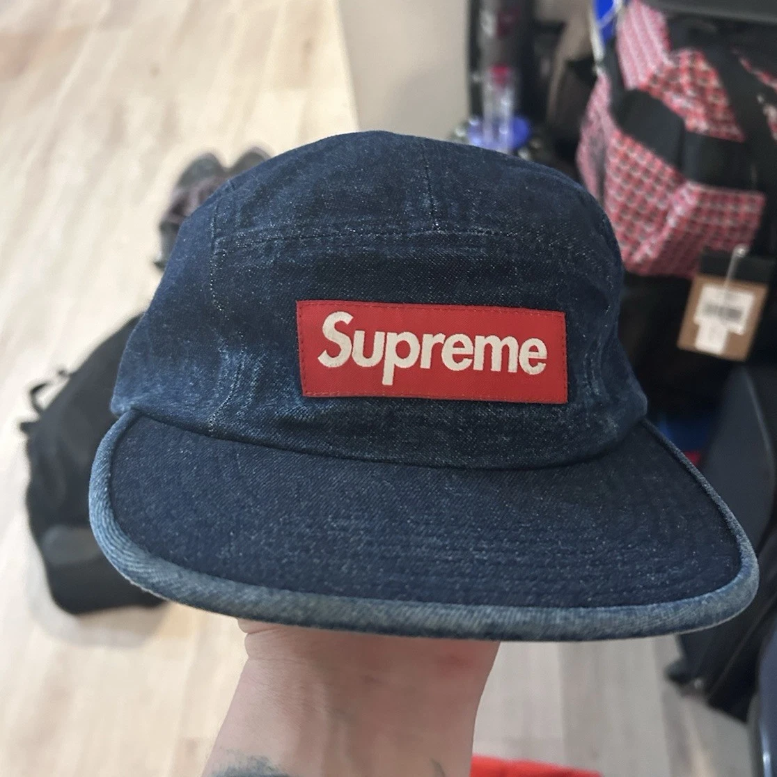 Supreme Denim Hats for Men for sale - eBay