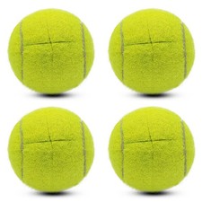 4 PCS Precut Walker Tennis Balls for Furniture Legs and Floor Protection, Hea...