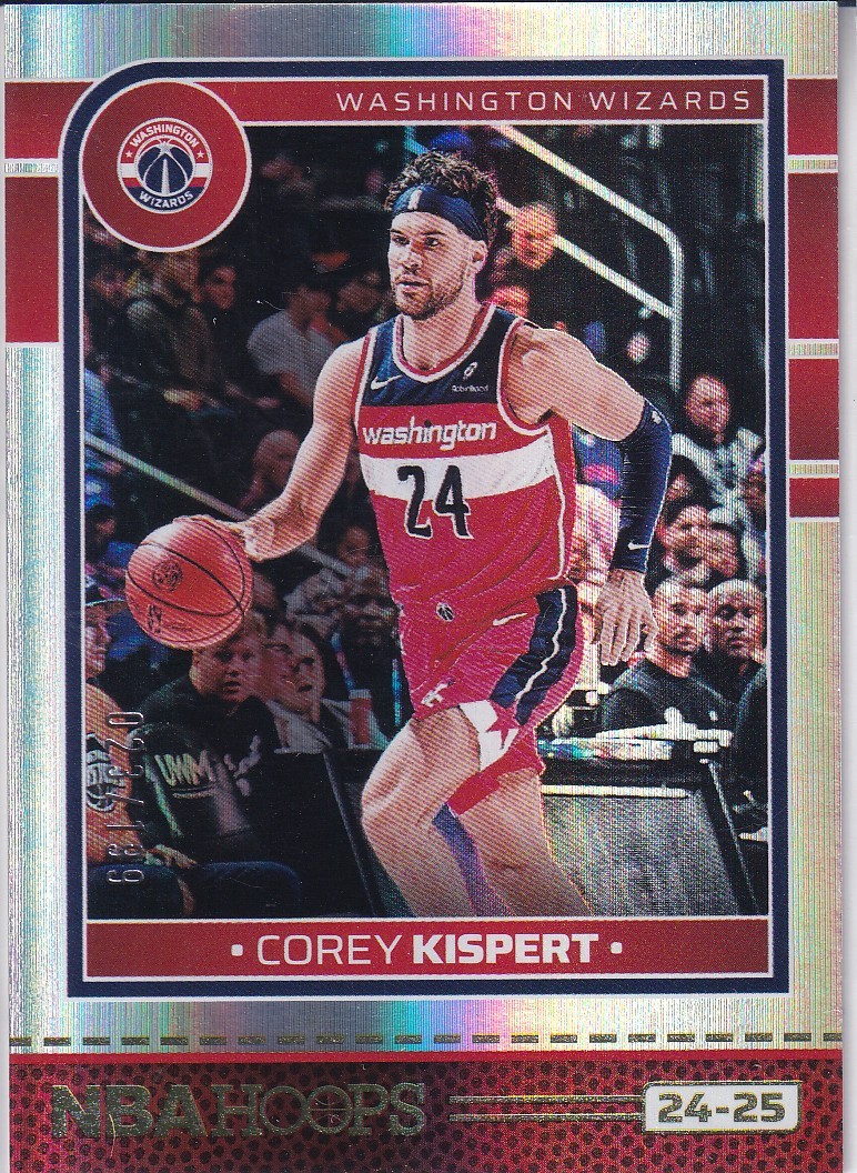 2024-25 Hoops #142 Corey Kispert Silver #/199
