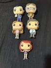 Lot of 5 Loose The Office Funko Pop Figures Michael Dwight Jim Pam Meredith