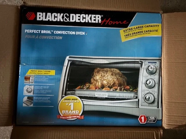 Brand New: Black Decker  CTO4500S Perfect Broil Convection Toaster Oven - Image 2 of 2