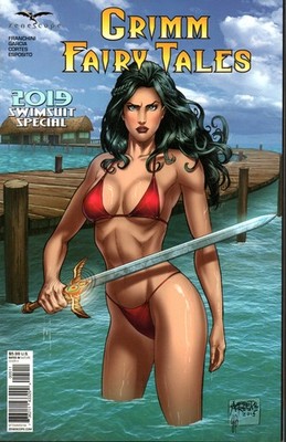 !!!ZENESCOPE COMICS GRIMM FAIRY TALES 2019 SWIMSUIT SPECIAL #1 1ST PRINT NM!!!